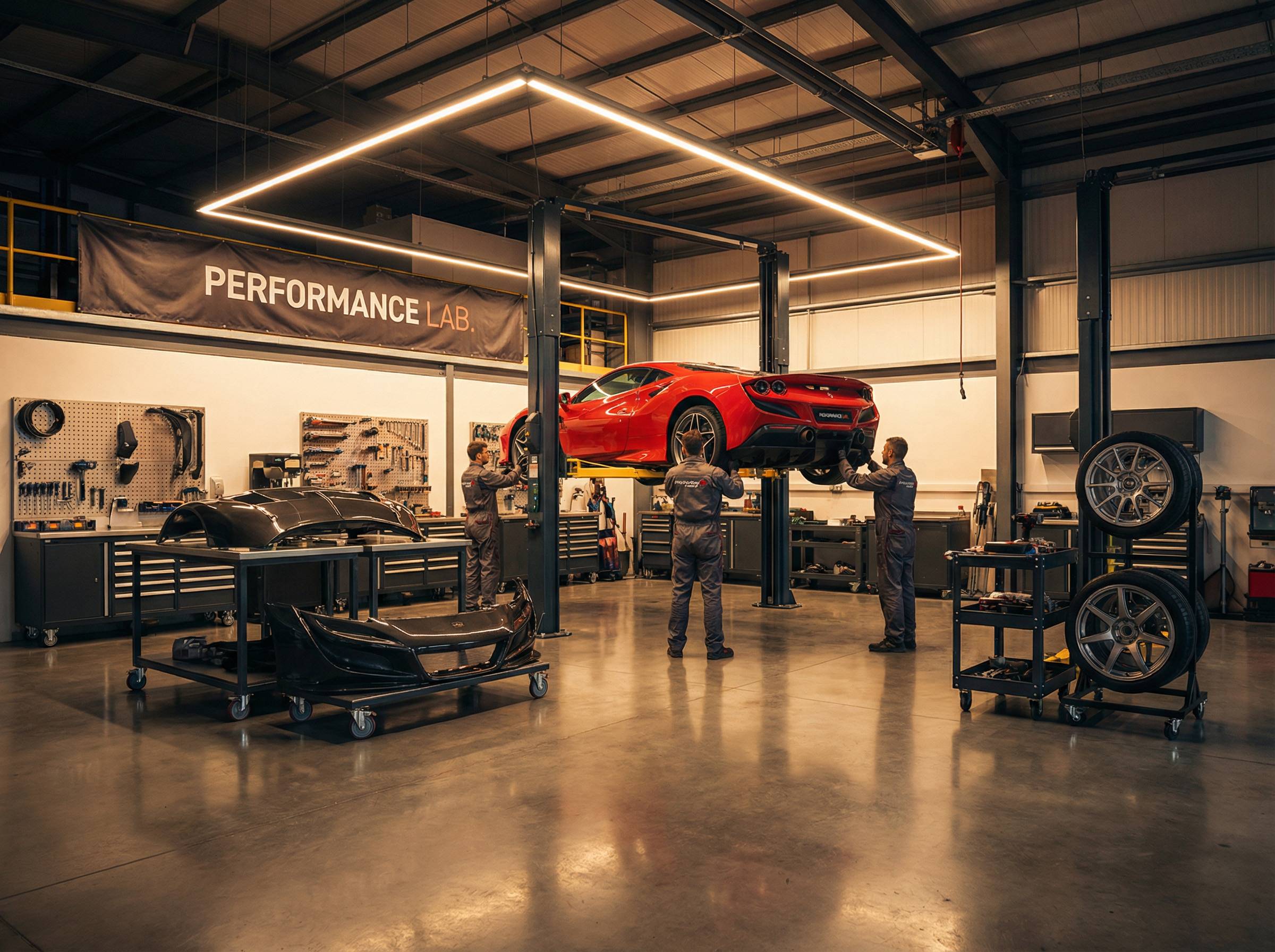 小欣奈小欣奈改装案例 | 法拉利488外观改装视频全纪录